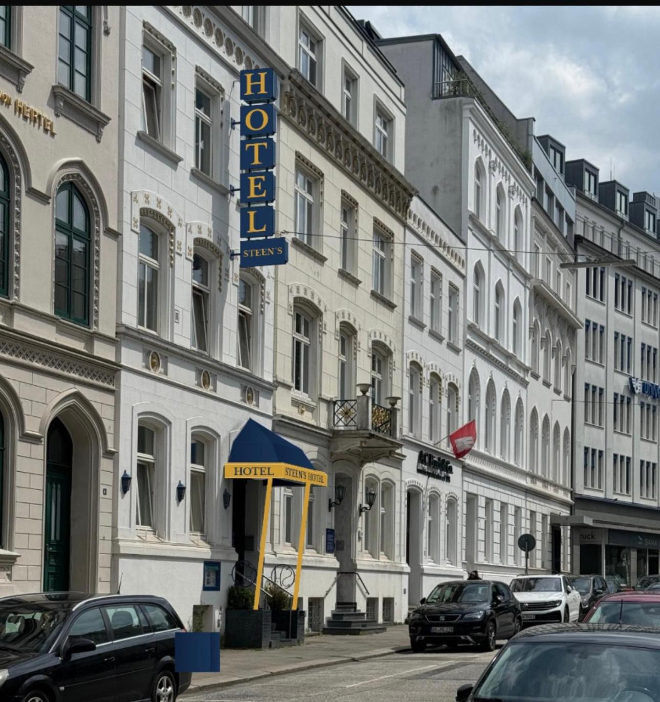 Steens Hotel Hamburg Bagian luar foto